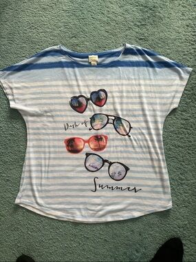 Chicos dash of summer Tee size 1